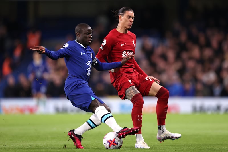 N’Golo Kante 8 - A strong return to action as Kante looked like he hadn’t been away. The France international frustrated Liverpool in central areas, and excelled at winning back possession. 

Getty