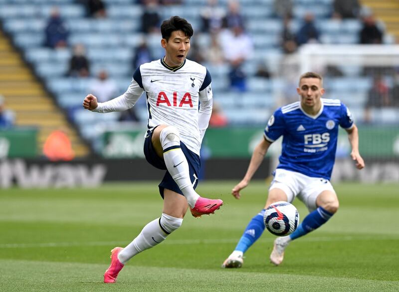 Tottenham Hotspur's Son Heung-min. PA