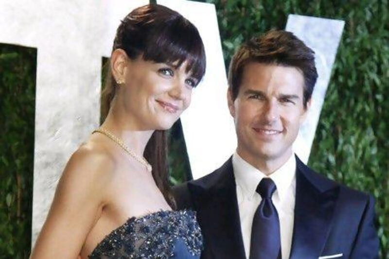 3. Katie Holmes and Tom Cruise. Danny Moloshok / Reuters