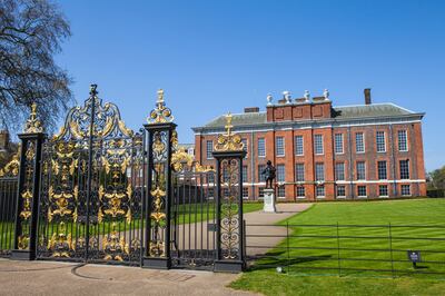 A view of Victory House's neighbour Kensington Palace, with a statue of King William III in the foreground. Photo: Alamy