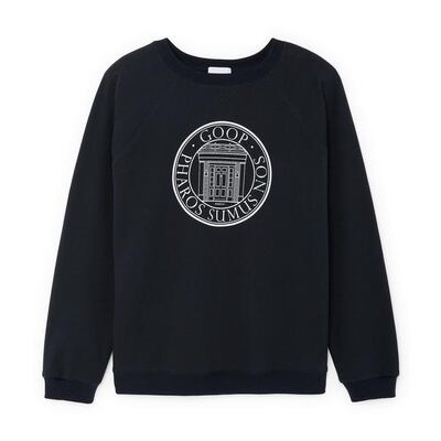 The Goop university sweatshirt is a gift for the man in your life. Courtesy goop.com
