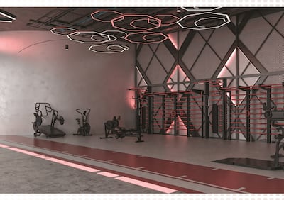The gym will feature cardio and cycling areas. Photo: Palms Sports