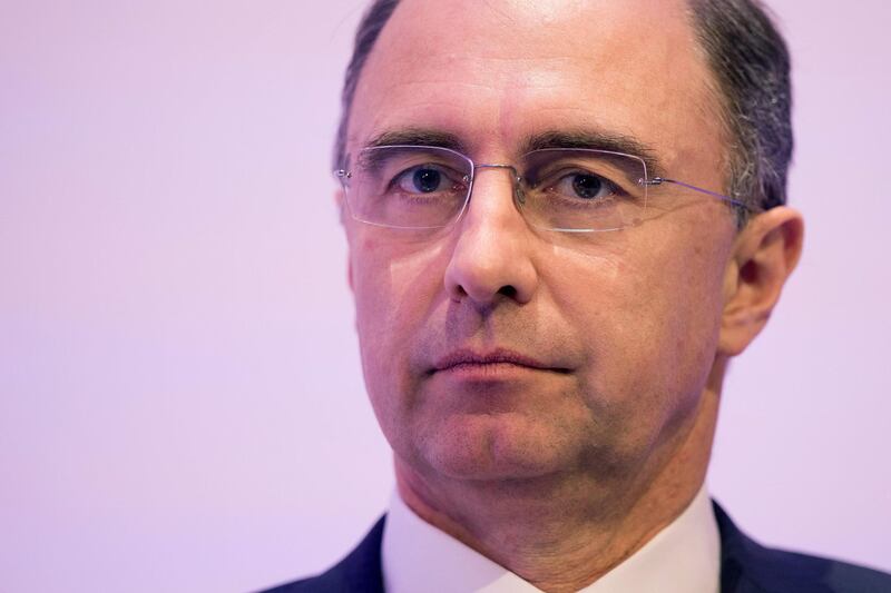 (FILES) This file photo taken on November 04, 2013 shows Chief Executive of the London Stock Exchange Group, Xavier Rolet at the annual Confederation of British Industry (CBI) conference in central London.
London Stock Exchange chief executive Xavier Rolet has left his post, the group said on November 29, 2017 bringing forward a planned departure amid talk that he had been forced to step down. / AFP PHOTO / LEON NEAL