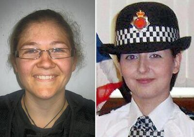 BEST QUALITY AVAILABLE. Undated Greater Manchester Police handout photo of of Pc Fiona Bone (left), 32, and Pc Nicola Hughes (right), 23, as a memorial garden will be unveiled in honour of the two policewomen who were killed in a gun and grenade attack.