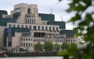 The MI5 headquarters in London, Britain, 11 May 2022. EPA