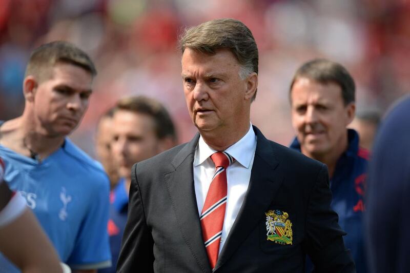 Manchester United's Dutch manager Louis van Gaal. AFP
