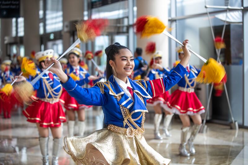 The parade at the 125th Philippines Independence Day celebrations in Dubai