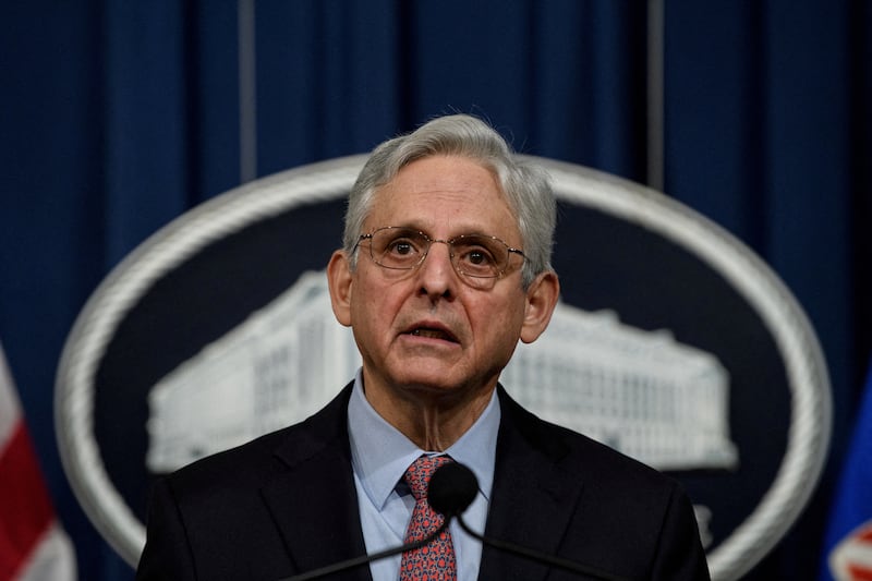 US Attorney General Merrick Garland said the Justice Department will use 'all of its authorities' to seize the assets of those who violate sanctions on Russia. Reuters