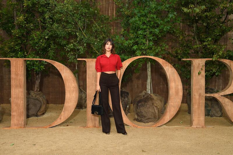 Jeanne Damas attends the Christian Dior Womenswear show as part of Paris Fashion Week on September 24, 2019. Getty Images