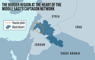 The Black Desert and the Hauran plain