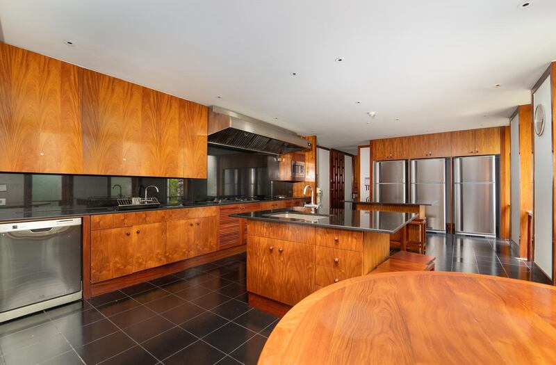 The kitchen at Villa 35. Courtesy Concierge Auctions