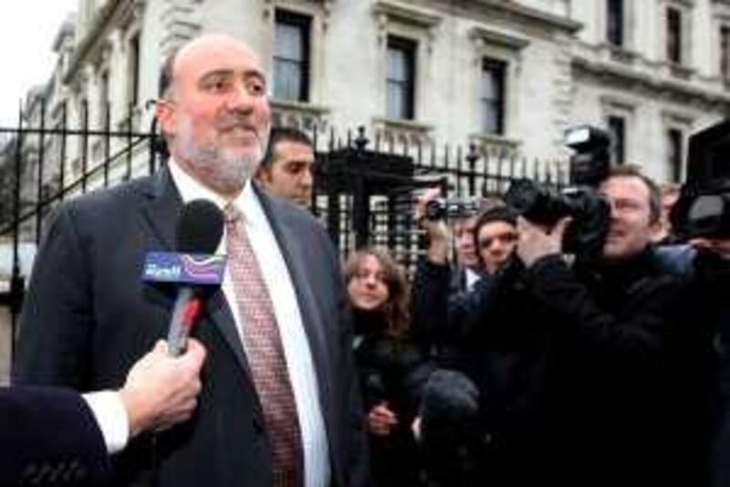 LONDON, ENGLAND - FEBRUARY 18:  Israeli Ambassador to Great Britain Ron Prosor leaves the Foreign Office after meeting with Sir Peter Ricketts, the Permanent Under Secretary of the Foreign and Commonwealth Office, on February 18, 2010 in London, England. Mr Prosor answered questions regarding counterfeit British passports used by the alleged killers of a Hamas commander Mahmoud al-Mabhouh in Dubai in January. Prime Minister Gordon Brown has called for a "full investigation" into the use of fake British passports whilst Israeli Foreign Minister Avigdor Lieberman has said that there is no proof Mossad were involved.  (Photo by Dan Kitwood/Getty Images) *** Local Caption ***  GYI0059648947.jpg *** Local Caption ***  GYI0059648947.jpg