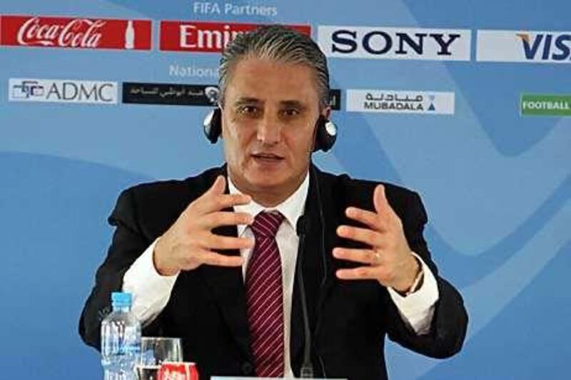 Tite insists he is not carrying any baggage as Al Wahda coach.