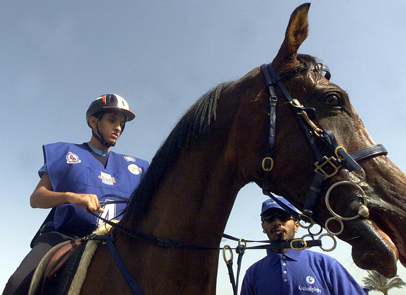 Sheikh Ahmed bin Mohammed also took part in the marathon ride.