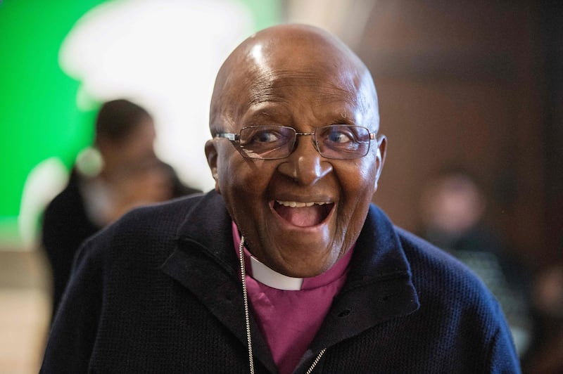 Desmond Tutu in 2019. AFP