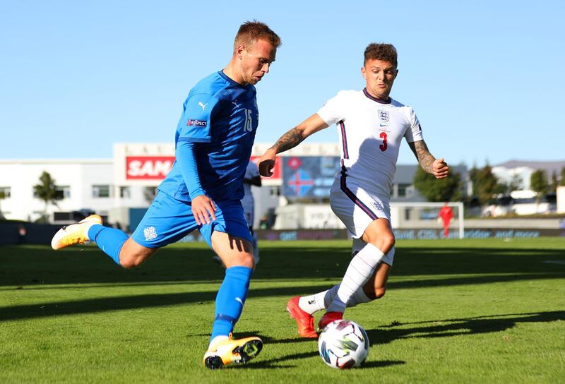 Kieran Trippier - 7: Pushed into service at left-back, on the opposite flank to his usual one, the Atletico Madrid man adapted with no fuss. His dead-ball delivery posed occasional difficulties for Iceland’s well-organised back line.  Getty