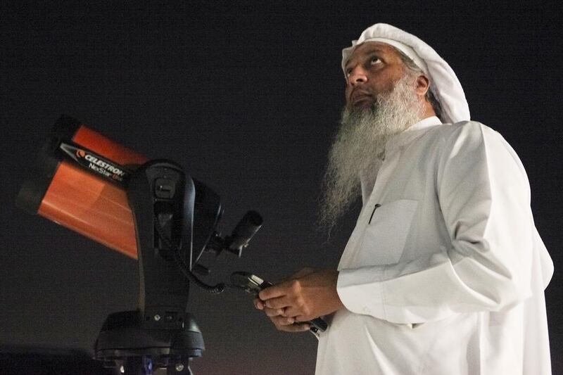 Hasan Al Hariri, the head of the Dubai Astronomy Centre. Lee Hoagland/The National