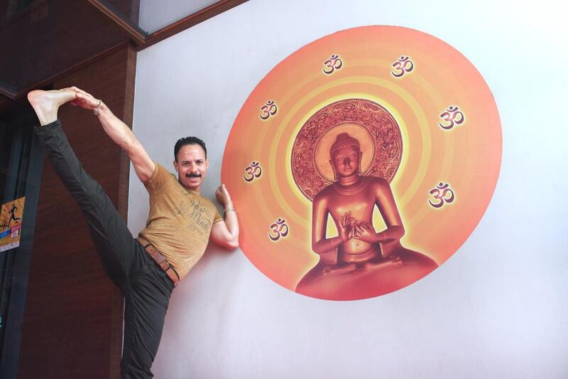 Mickey Mehta at his 360 degrees Wellness Center in Mumbai. Subhash Sharma for The National