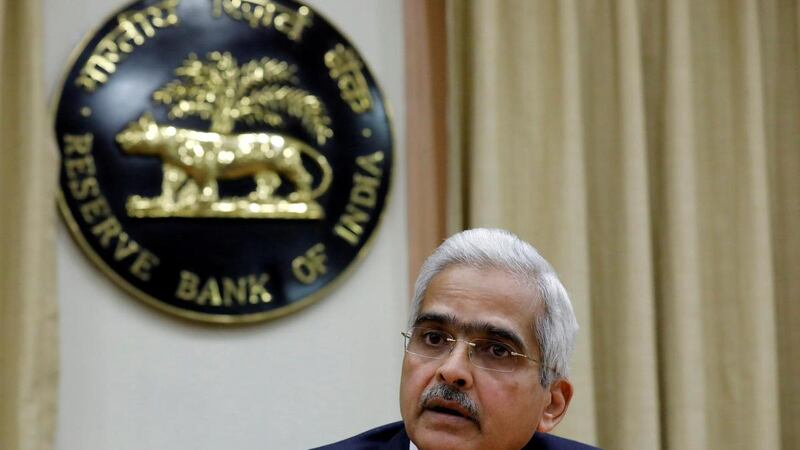 Shaktikanta Das, the Reserve Bank of India governor. Reuters