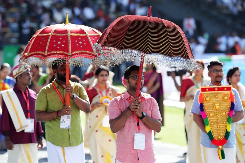 It is part of his two-day UAE tour during which he will also speak at the World Governments Summit in Dubai on Wednesday, before inaugurating Abu Dhabi's landmark Hindu temple later that day