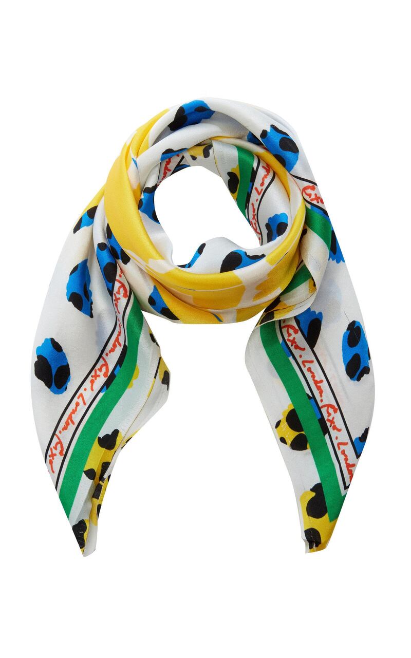 Jagger scarf, Dh242, Rixos London at Net A Porter