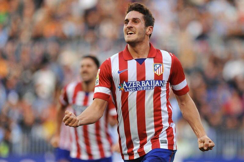 Koke has experienced a career turnaround since Diego Simeone took over at Atletico Madrid. Jorge Guerrero / AFP