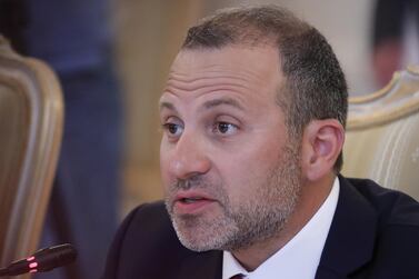 Lebanon's Foreign Minister Gebran Bassil has presidential ambitions. Maxim Shemetov / Reuters