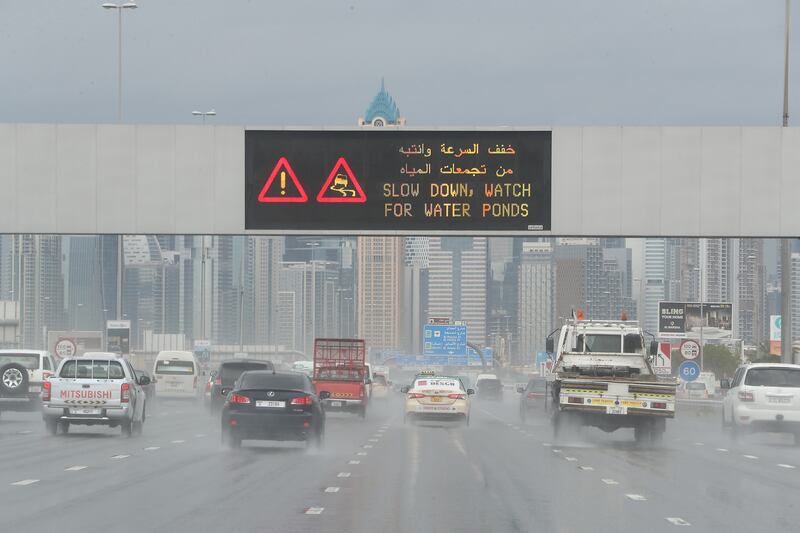 The UAE is stepping up efforts to increase road safety. Pawan Singh / The National