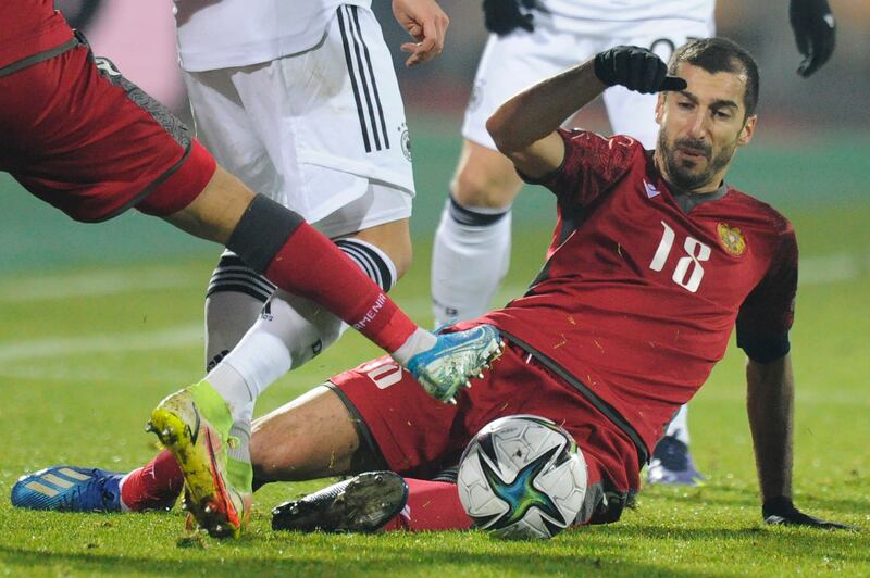 Henrikh Mkhitaryan (Armenia). AP Photo