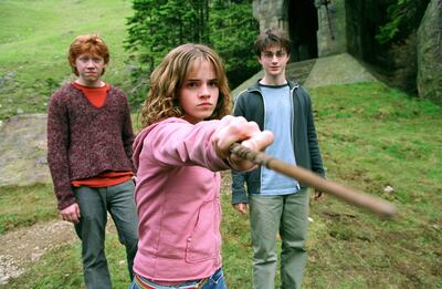 Rupert Grint, Emma Watson and Daniel Radcliffe in Harry Potter and the Prisoner of Azkaban. Photo: Warner Bros. Pictures