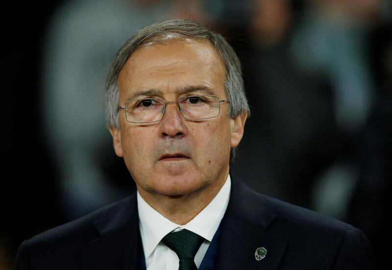 FILE PHOTO: Britain Football Soccer - Arsenal v PFC Ludogorets Razgrad - UEFA Champions League Group Stage - Group A - Emirates Stadium, London, England - 19/10/16  PFC Ludogorets Razgrad coach Georgi Dermendzhiev before the game  Action Images via Reuters / Andrew Couldridge  Livepic  EDITORIAL USE ONLY./File Photo