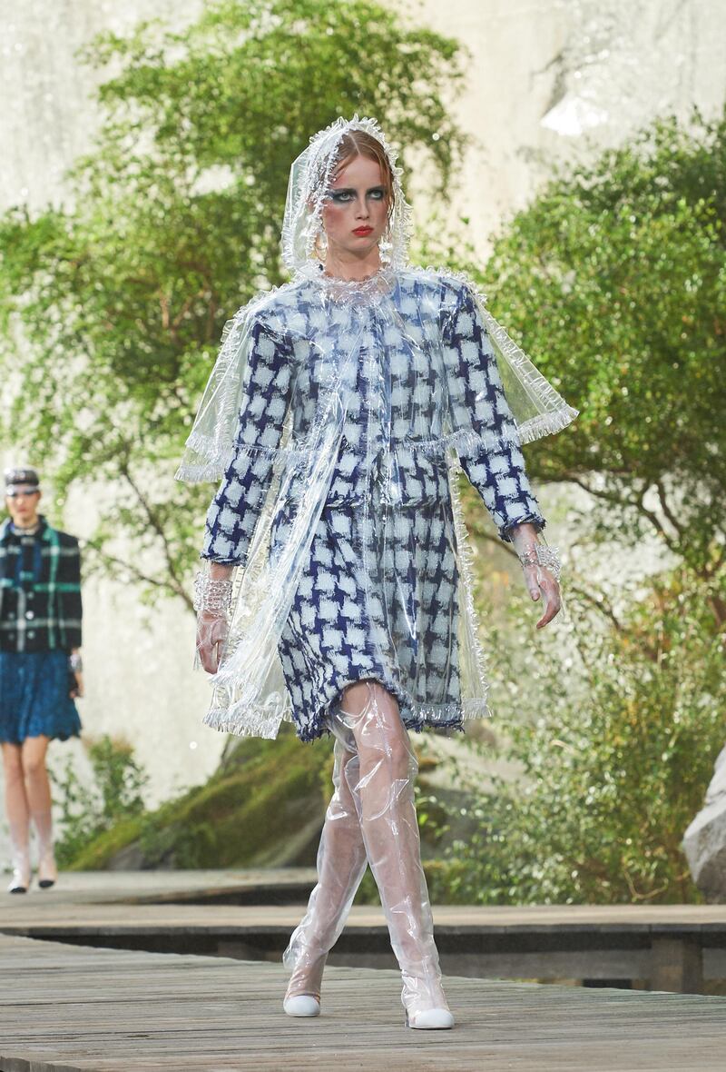 Chanel takes the transparency trend to new heights. Courtesy Chanel