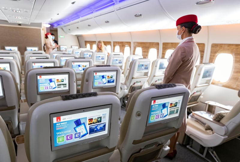 Emirates Premium Economy is the airline's newest cabin class. DXB Terminal 3, Dubai. Chris Whiteoak / The National