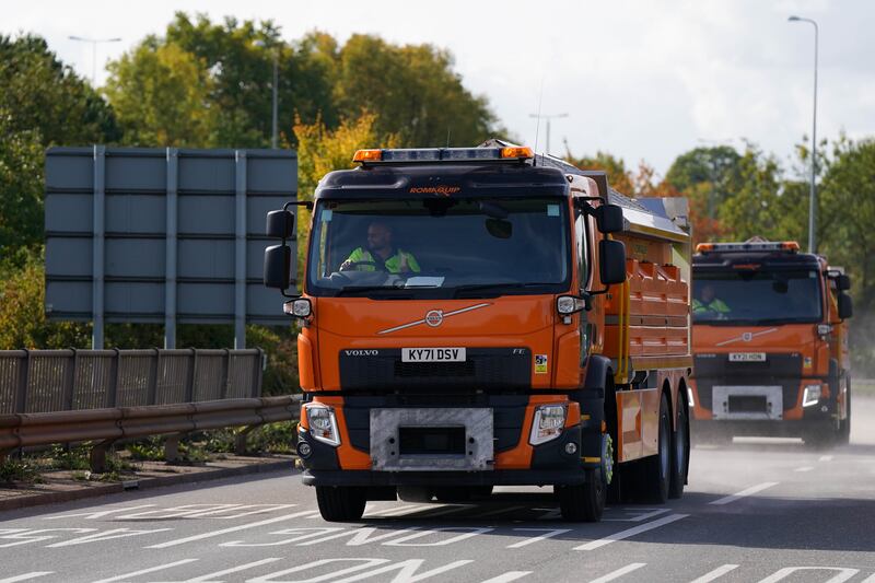 National Highways workers will go on strike from Thursday until Christmas Day. PA