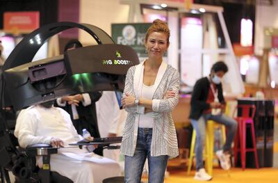 DUBAI, UNITED ARAB EMIRATES, December 9 – Trixie LohMirmand, Executive Vice President, Events Management at Dubai World Trade Centre on the fourth day of GITEX Technology Week held at Dubai World Trade Centre in Dubai. (Pawan Singh / The National) For News/Online. Story by Kelly