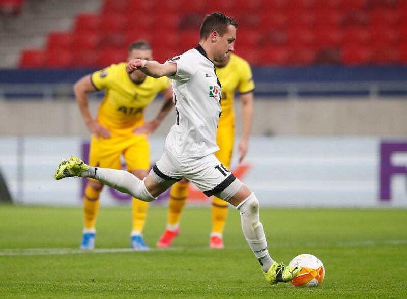 Michael Liendl - 6. Scored Wolfsberger’s goal from the spot and showed a lot of composure no matter the situation. Reuters