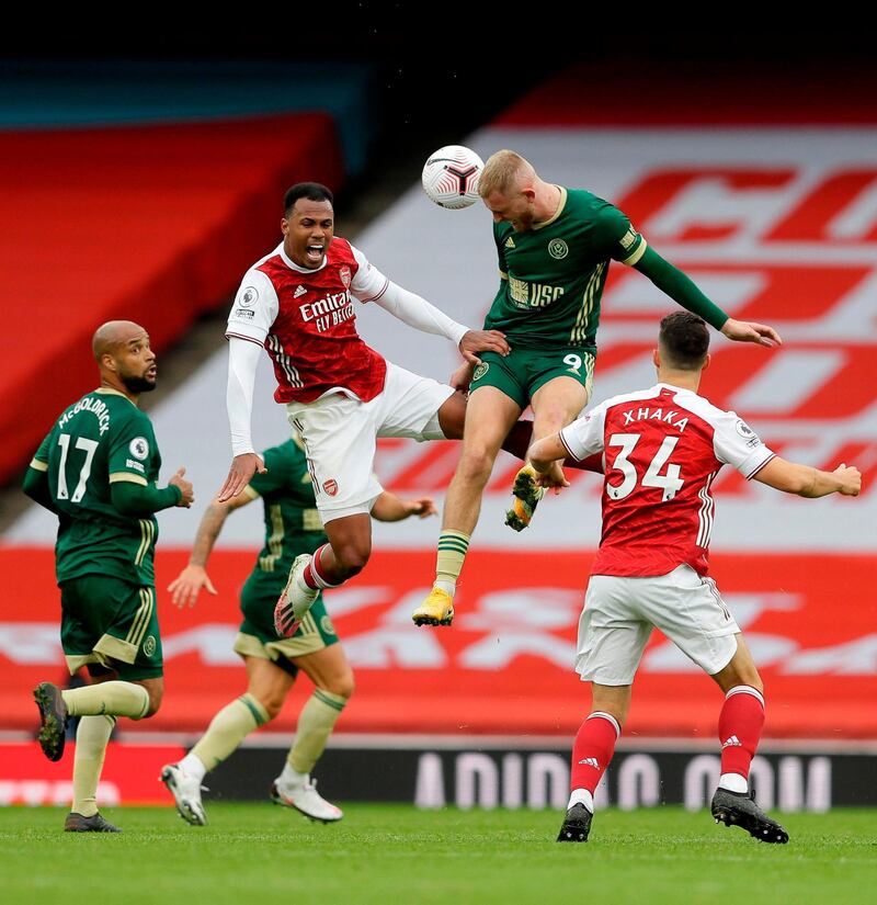 SUBS: Ollie McBurnie - 6 (On for Burke 56’) 6: Replaced his fellow Scot early in second half and had his team’s first shot on target after 77 minutes – a curling shot straight at Leno. AFP