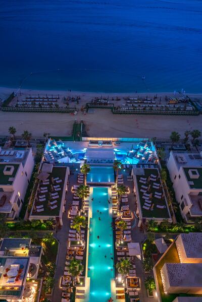 The pool from above. Five Palm Jumeirah