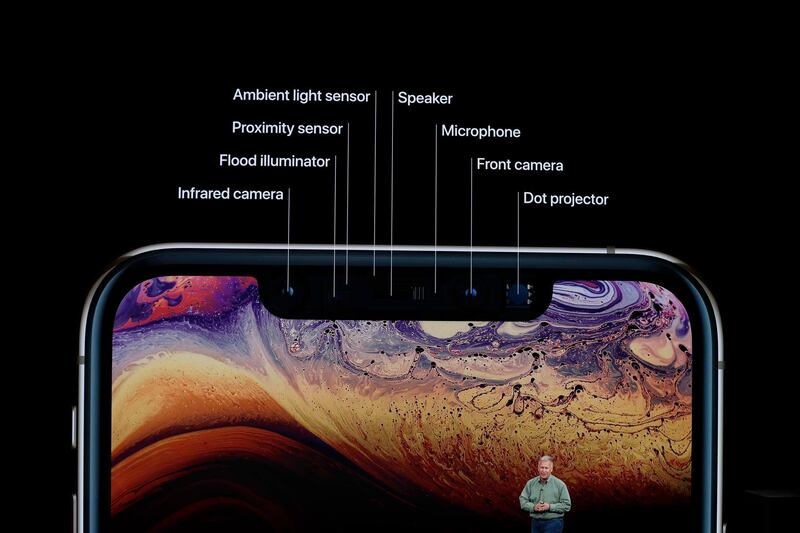 Philip Schiller speaks about the the new Apple iPhone XS and XS Max. Reuters