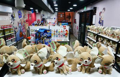 Kirakuya stocks food items to toys and key chains to mobile phone cases from Japan. Pawan Singh / The National
