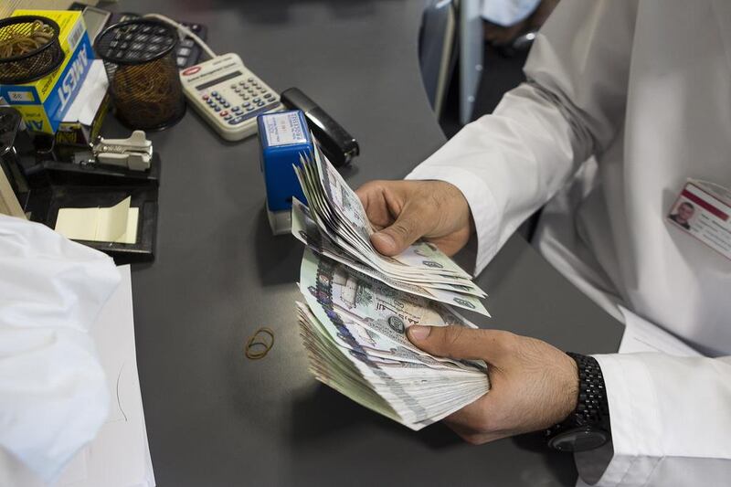 Abu Dhabi Commercial Bank’s first-quarter profit slipped by 18 per cent compared with last year. Mona Al Marzooqi / The National 