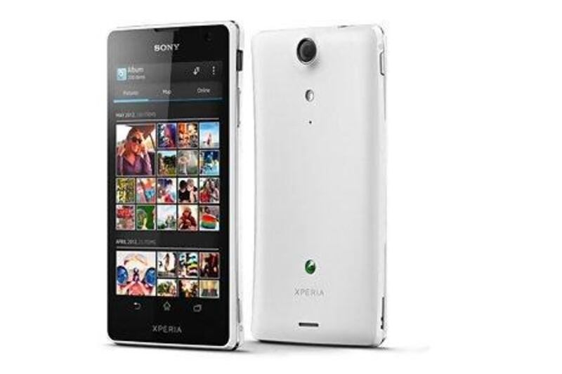 The Sony Xperia TX. Courtesy Sony