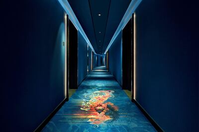 Each of the hotel's floors is dedicated to a local solo artist. Courtesy IHG Hotels & Resorts