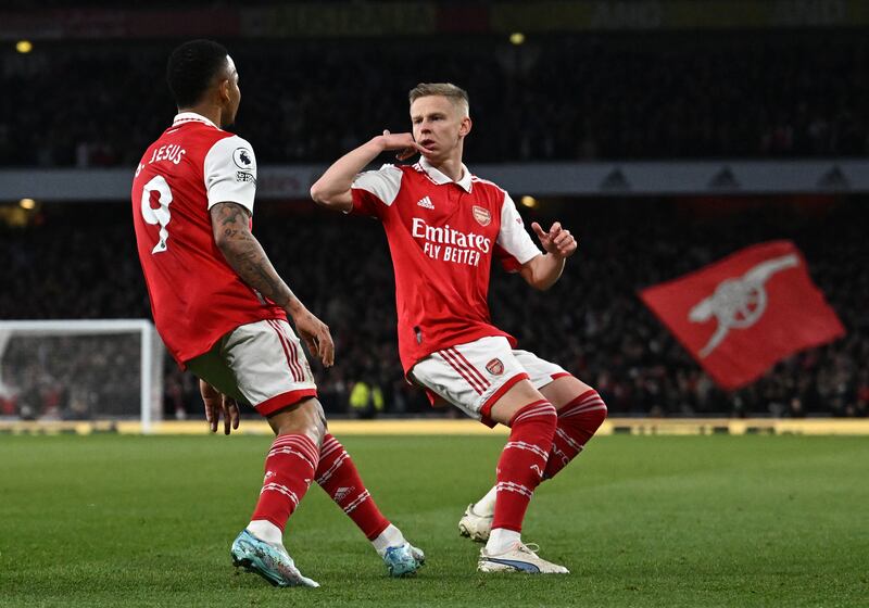 Oleksandr Zinchenko - 5. Tucked in well into midfield to help the Gunners win the midfield battle in the first half. Caught out far too easily by a pass from Kovacic in the build-up to Madueke’s goal. Reuters