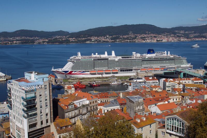 7. MS Iona from P&O Cruises is the world's seventh-largest cruise liner. EPA