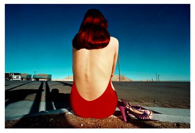 With bold compositions, Guy Bourdin's work is often regarded as groundbreaking. Photo: Estate of Guy Bourdin