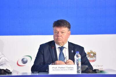 Prof Petteri Taalas, secretary general of the World Meteorological Organisation, said 'what we are witnessing in 2023 is even more extreme'. Photo: WMO