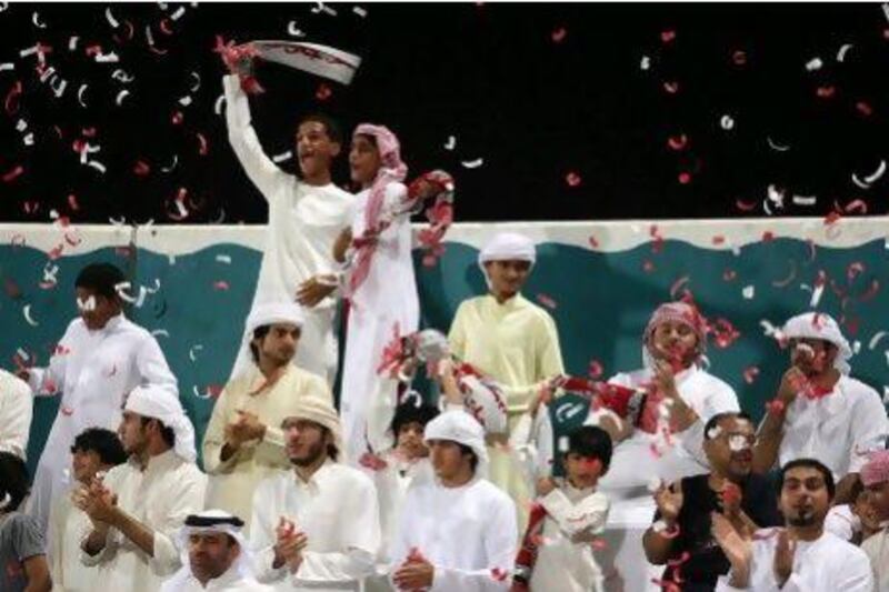 Sharjah fans went through a range of emotions during the play-off match last night.
