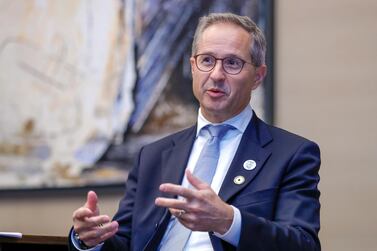 Borealis is eyeing more opportunities in plastics recycling in Europe, says chief executive Alfred Stern. Victor Besa / The National 