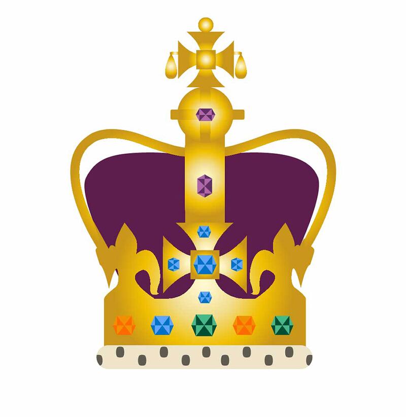 A new crown emoji released by the British royal family to mark the coronation of King Charles III on May 6. Photo: Buckingham Palace